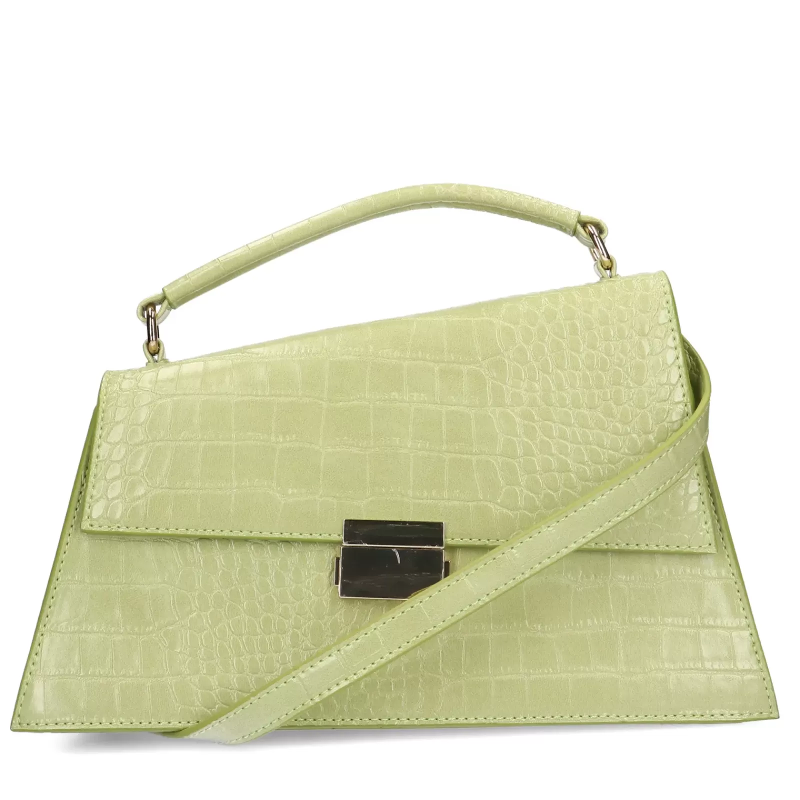 Femmes Sacha Sacs À Main<Sac A Main Croco Avec Details - Vert