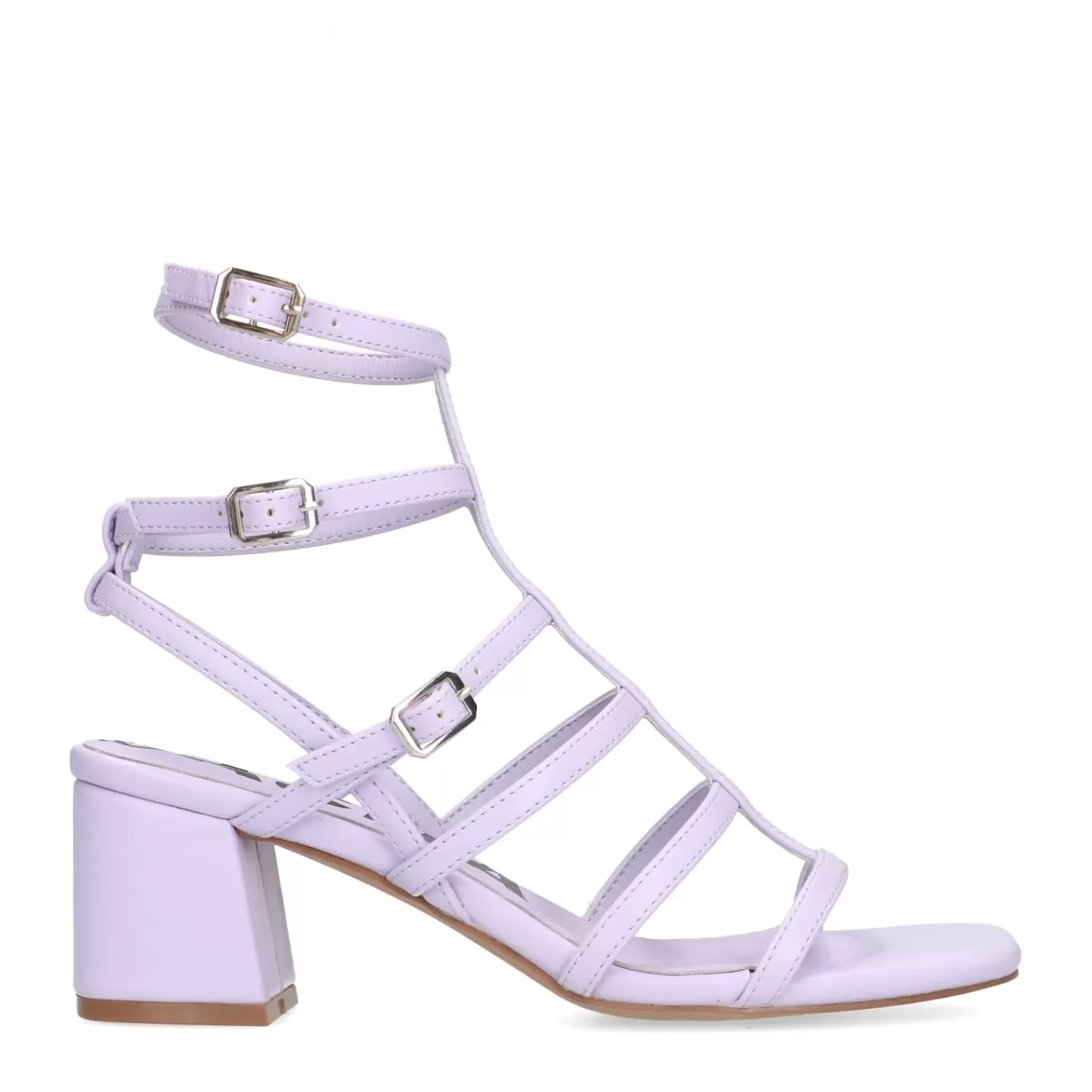 Femmes Sacha Sandales<Sandales A Talon Avec Brides - Lilas