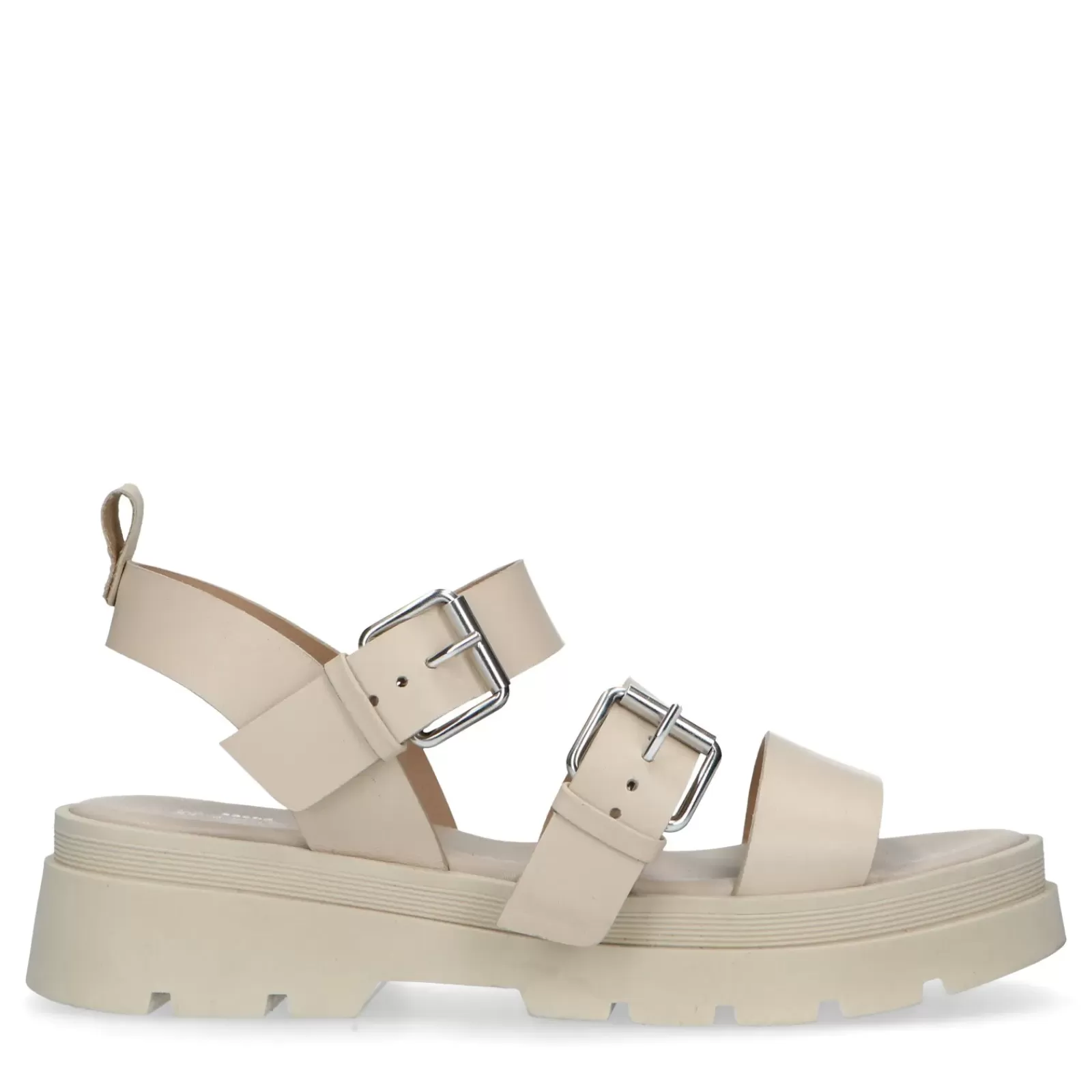 Femmes Sacha Sandales<Sandales Cuir A Plateforme - Beige