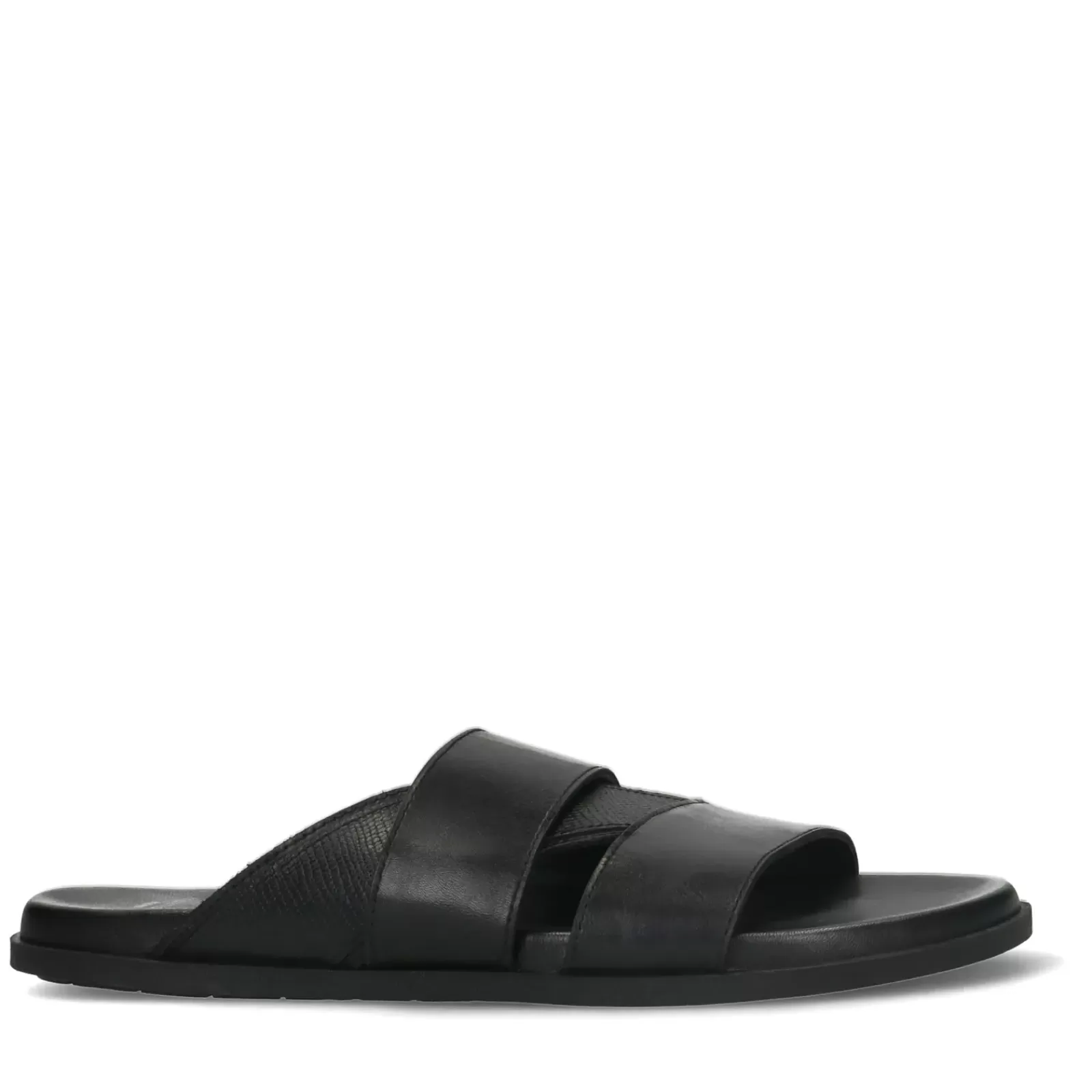 Hommes Sacha Sandales<Sandales En Cuir - Noir