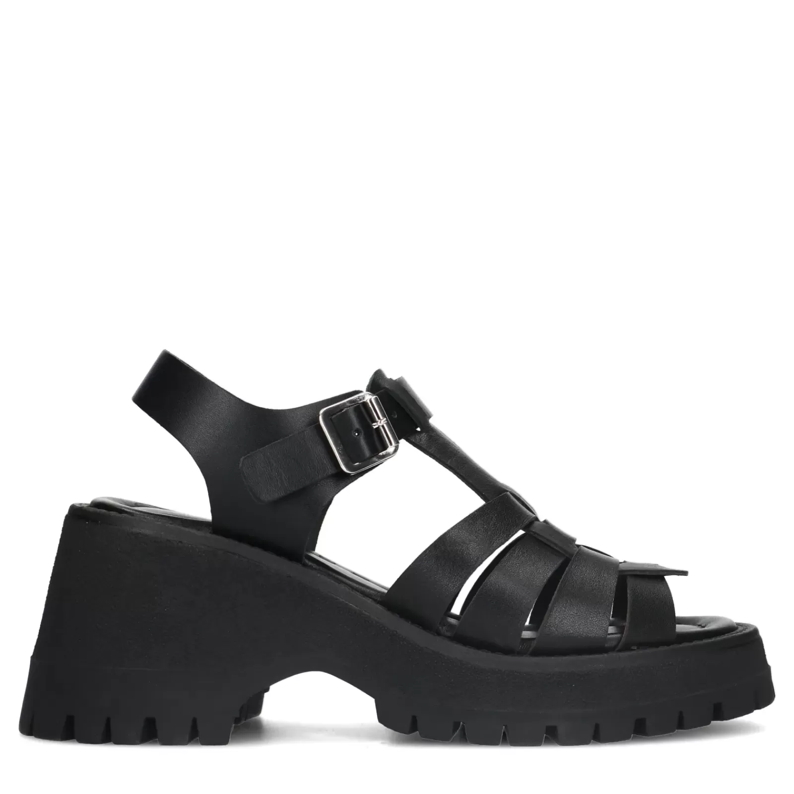 Femmes Sacha Sandales<Sandales En Cuir - Noir