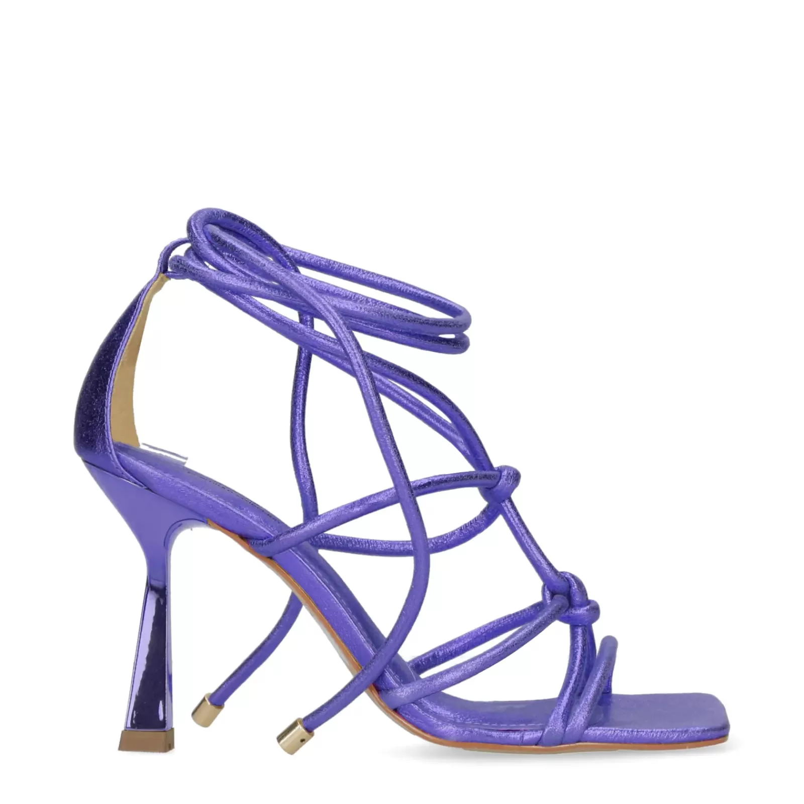 Femmes Sacha Sandales<Sandales Metalliques A Talon Entonnoir - Violet