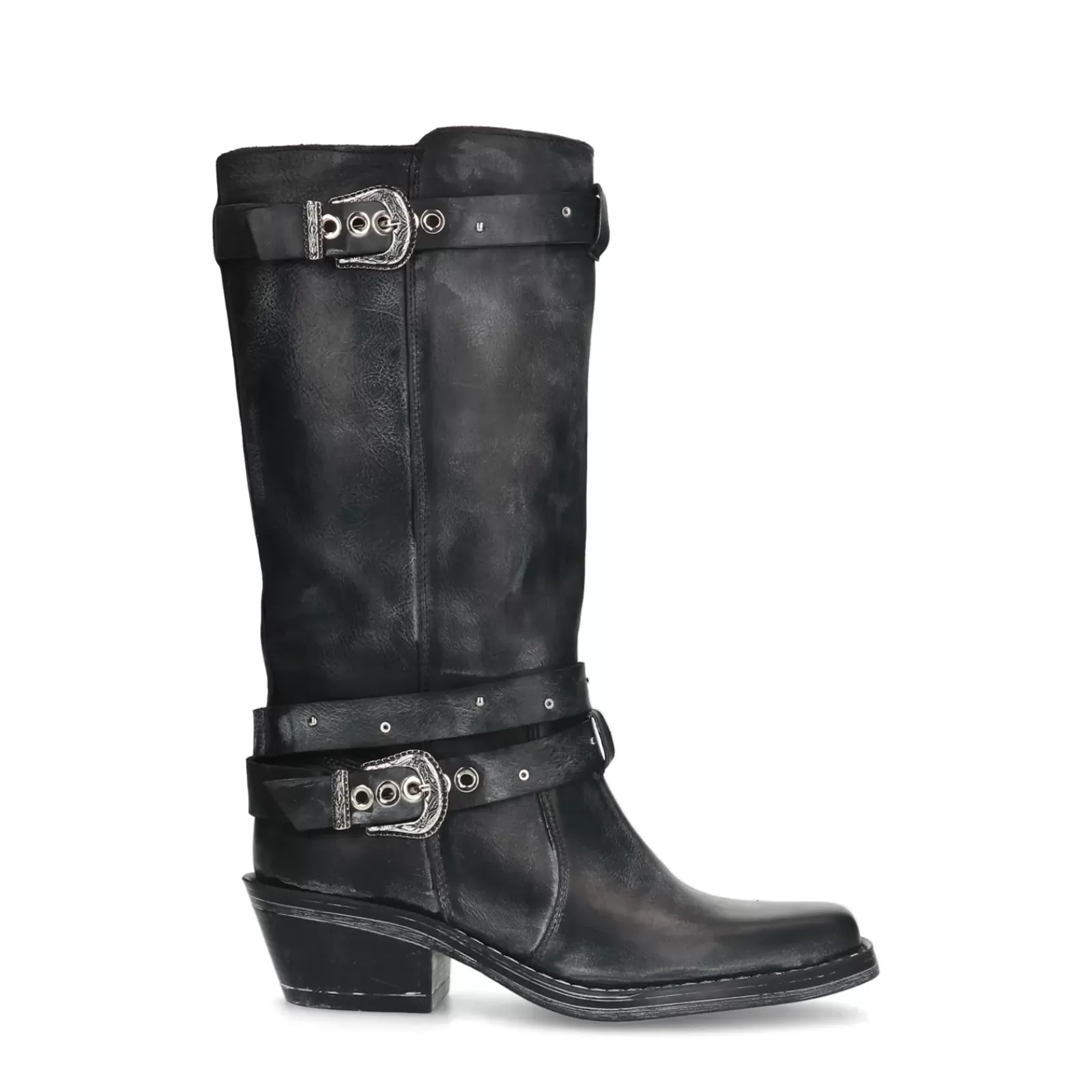 Femmes Sacha Bottines<Santiags Stone Wash